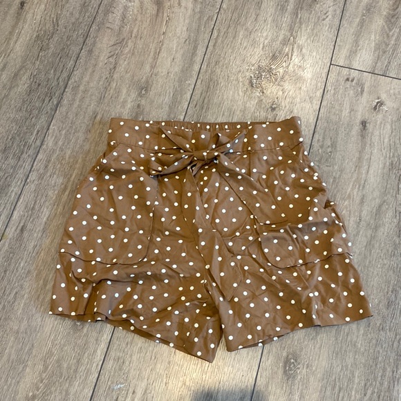 New with tags - high waisted paper bag shorts - Picture 1 of 3